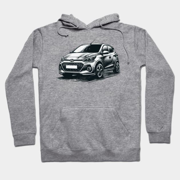 Hyundai i10 Hoodie by Vehicles-Art